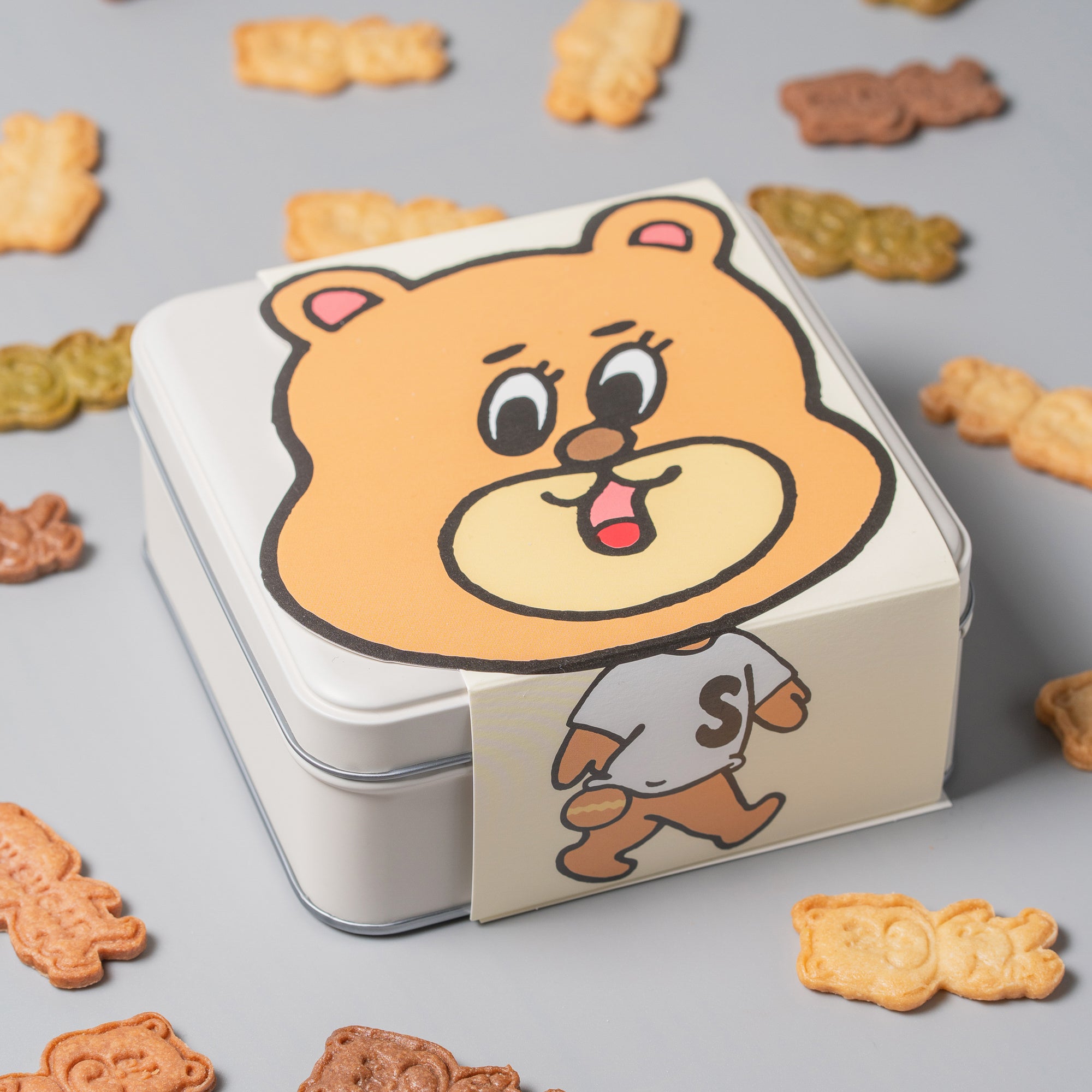 ON SUGARオリジナルクッキー缶