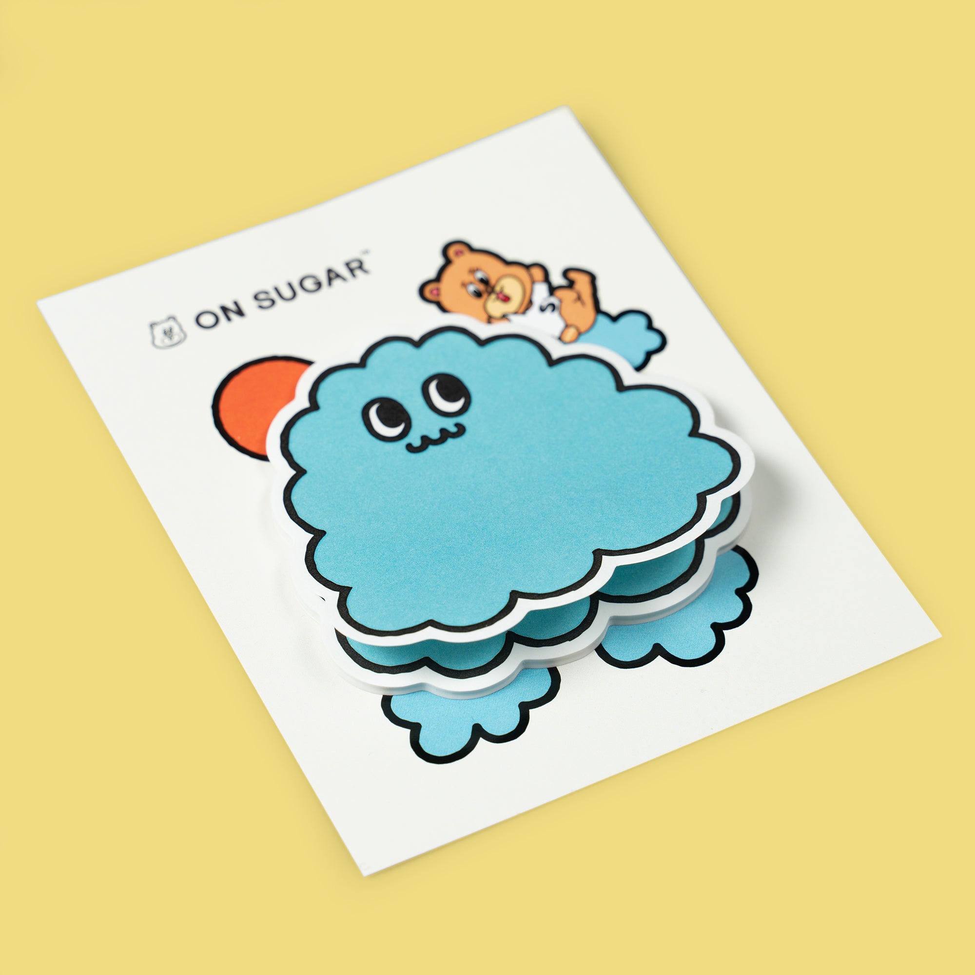 クーモのふわふわメモ付箋