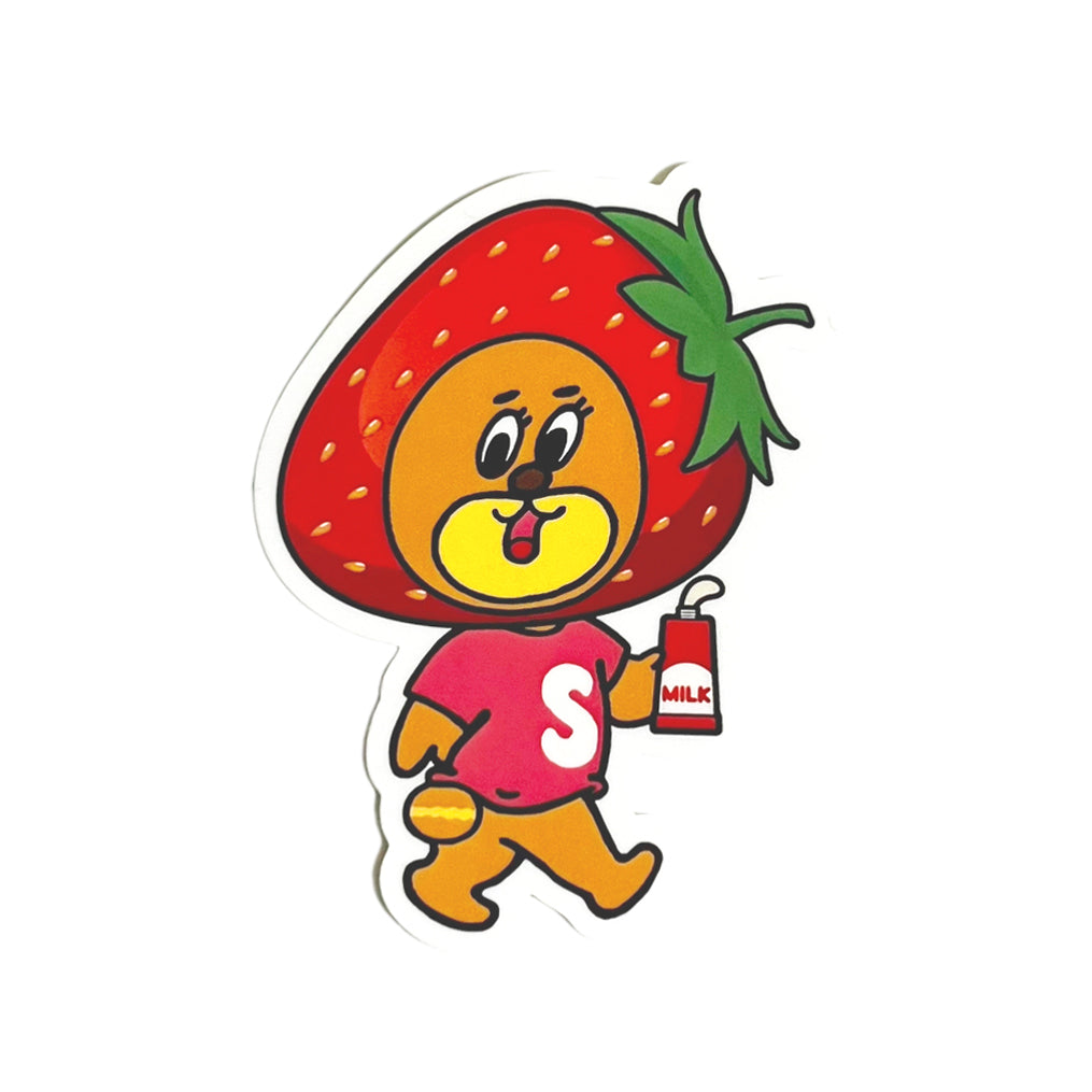 サトーくんステッカー苺みるくVer.