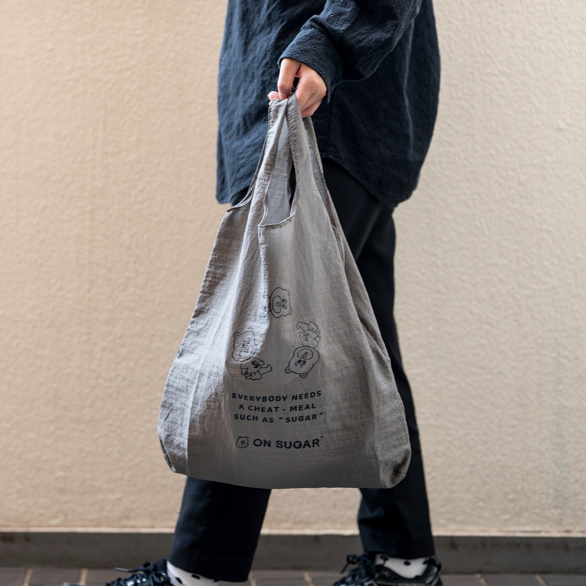 ナイロンポケッタブルバッグ