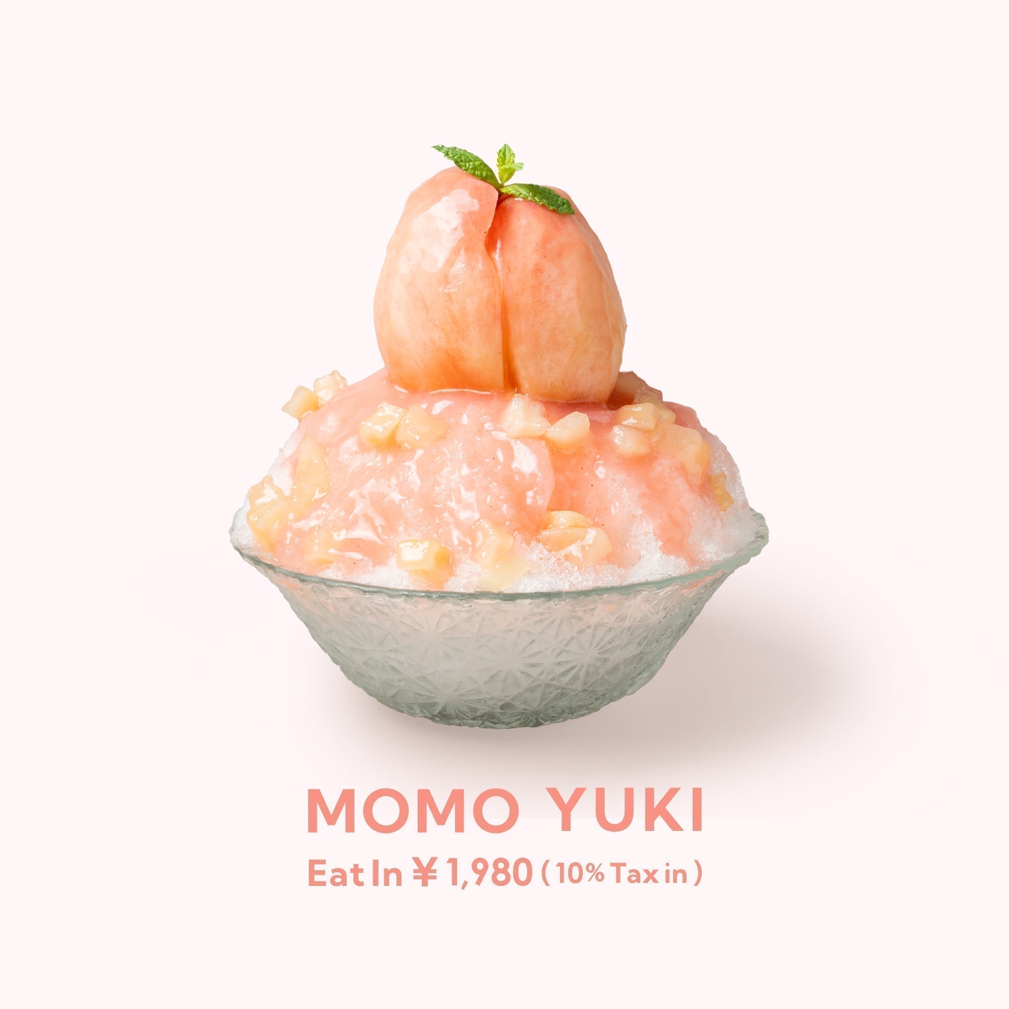 2025.7.15 NEWS｜MOMO YUKI（桃かき氷）【薬院店限定】