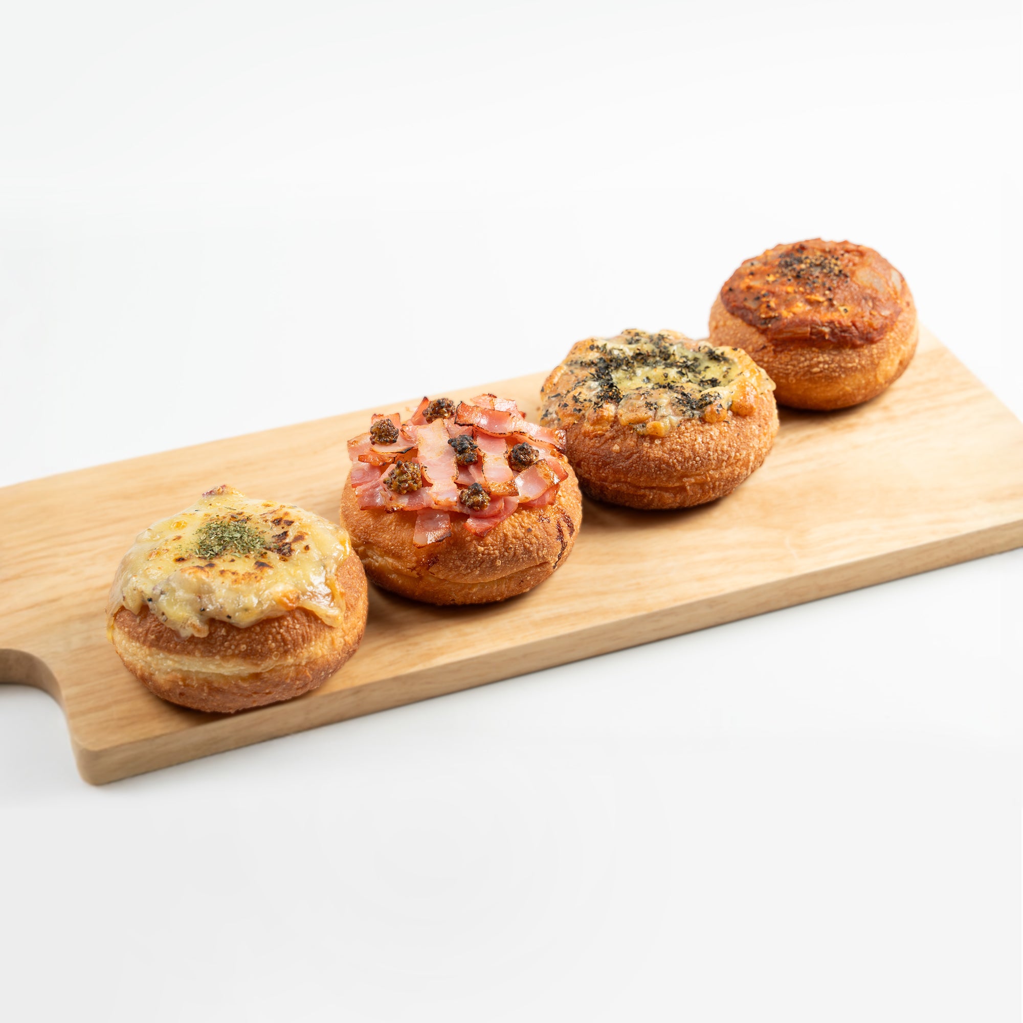 冷凍ふわモチおかずマラサダ4種セット｜朝食・ランチにおすすめ