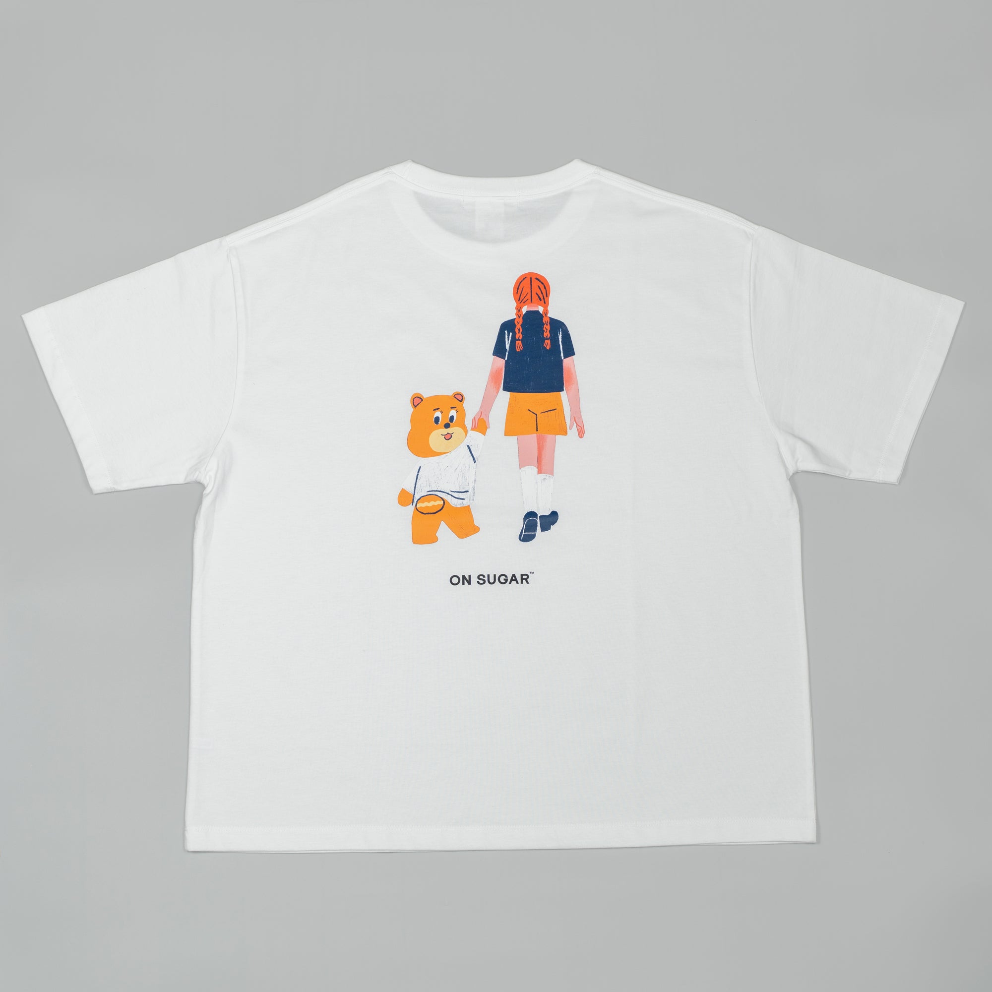 ON SUGAR × Yui Shiraishi｜コラボTシャツ “手をつないで”