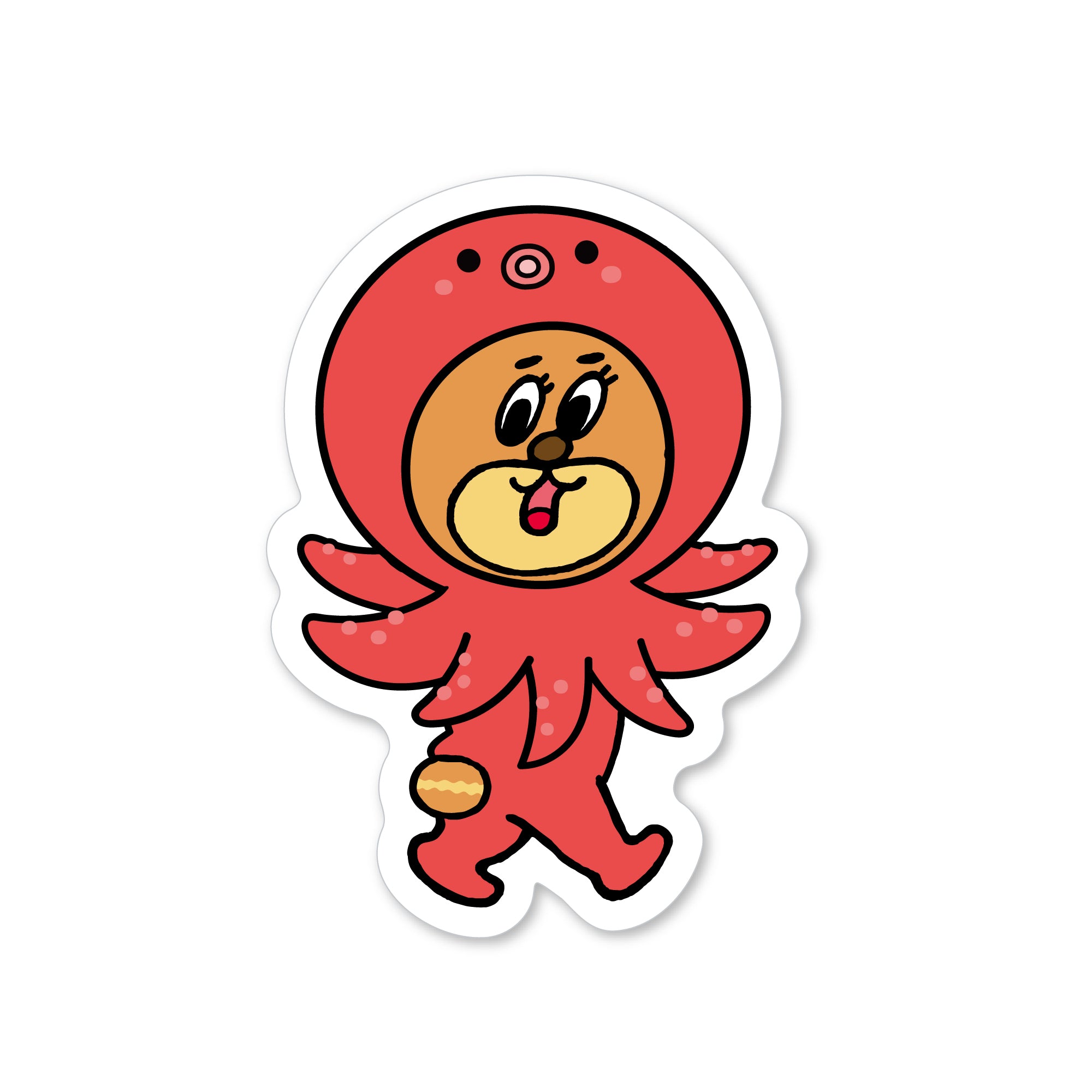 サトーくんステッカーたこ ver.