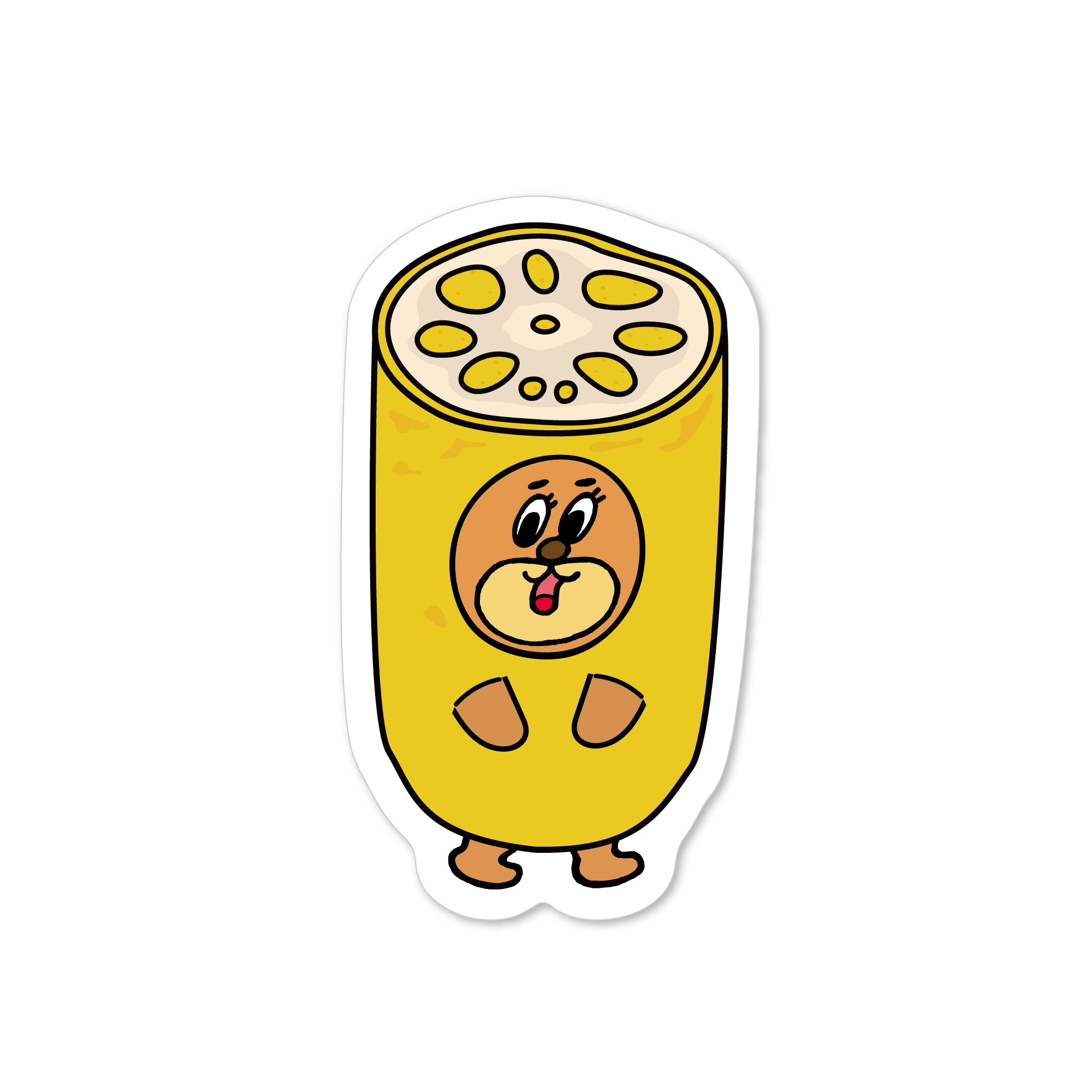 サトーくんステッカーからし蓮根 ver.
