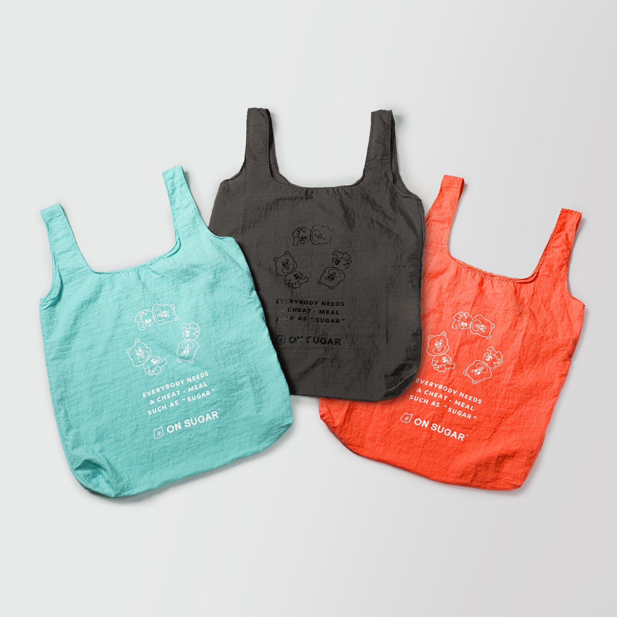 ナイロンポケッタブルバッグ